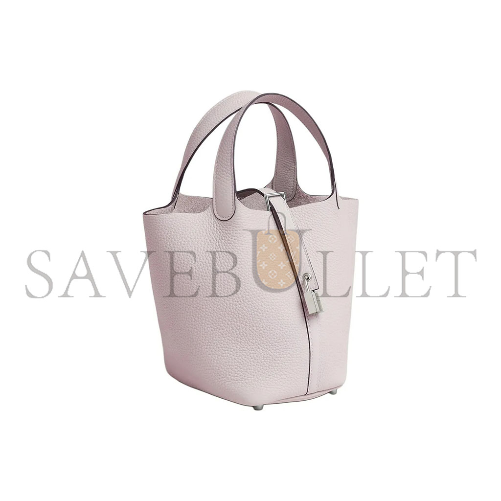 H**mes master picotin lock 18 taurillon clemence h056289ck09 (18*18*13cm)